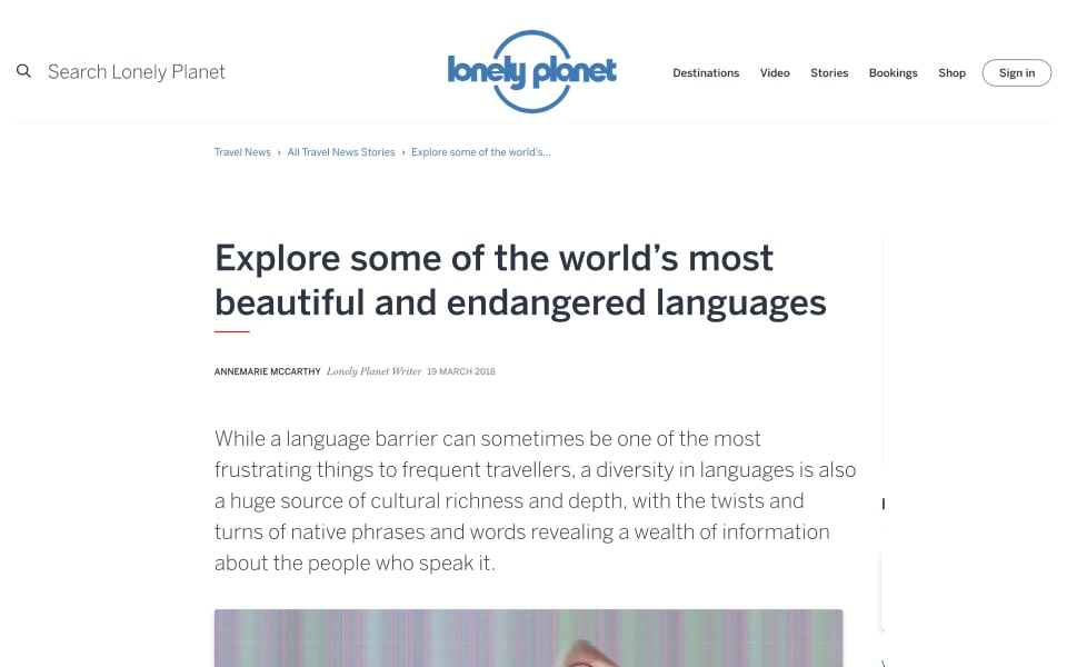 lonely planet coverage